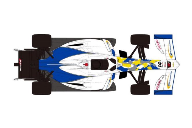 NTT Communications ROOKIE SF19のカラーリング