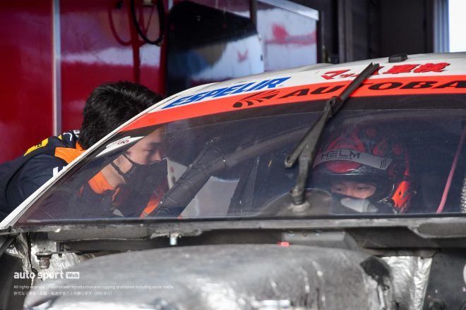 マッハ車検 GTNET MC86 マッハ号の平木湧也と平木玲次