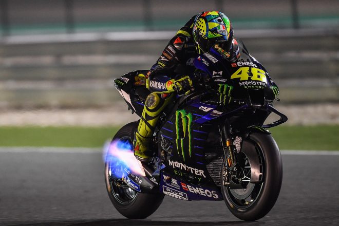 2020年MotoGPカタールテスト：バレンティーノ・ロッシ（モンスターエナジー・ヤマハMotoGP）