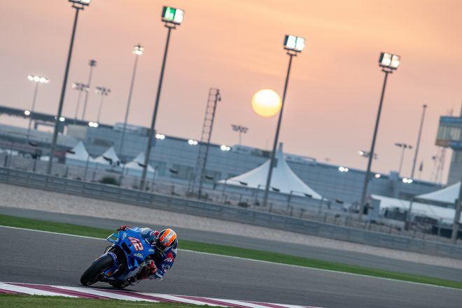 2020年MotoGPカタールテスト：アレックス・リンス（チーム・スズキ・エクスター）