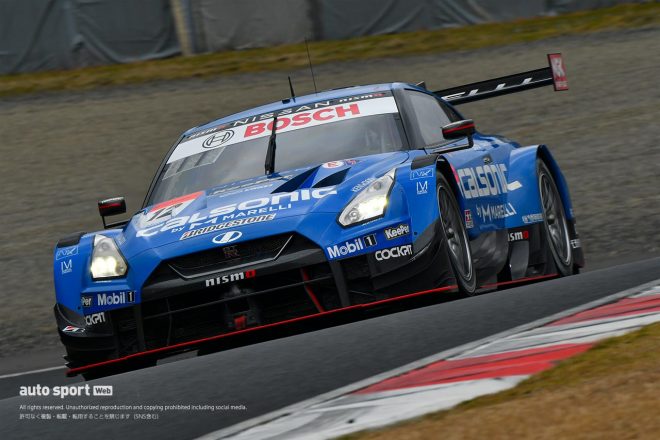 2021スーパーGT岡山公式テスト　カルソニックIMPUL GT-R