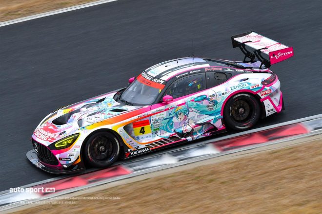 2021スーパーGT岡山公式テスト　グッドスマイル 初音ミク AMG