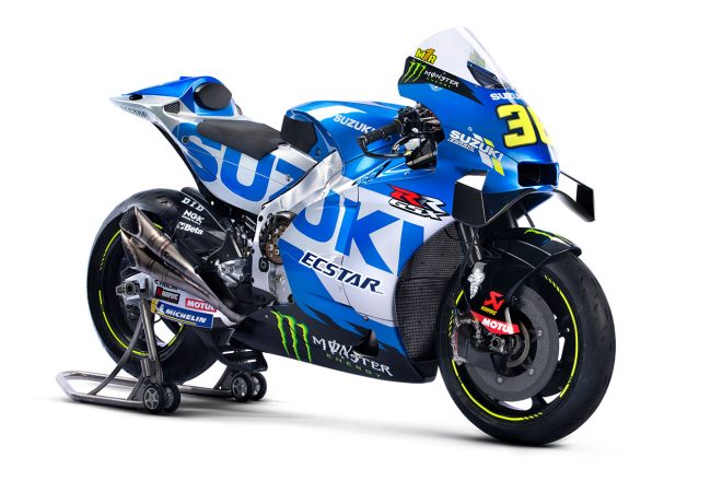 2021MotoGP：ジョアン・ミル（チーム・スズキ・エクスター）が駆るスズキGSX-RR