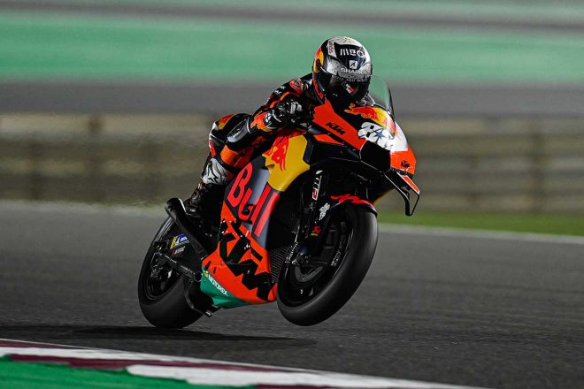 2021年MotoGP公式テスト1日目　ミゲール・オリベイラ（レッドブルKTMファクトリー・レーシング）