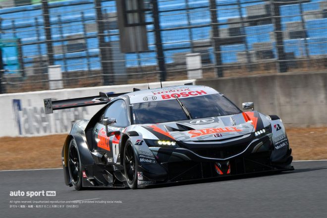2021スーパーGT岡山公式テスト　STANLEY NSX-GT