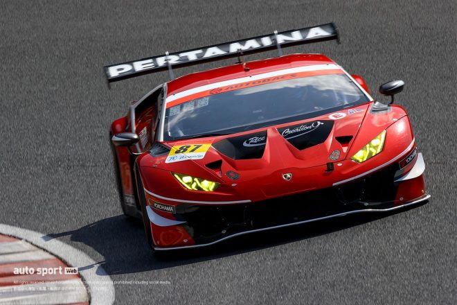 2021スーパーGT岡山公式テスト　グランシード ランボルギーニ GT3