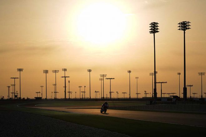 2021年MotoGPカタール公式テスト1日目　中上貴晶（LCRホンダ・イデミツ）