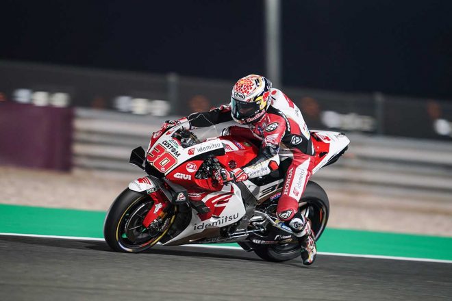 2021年MotoGPカタール公式テスト1日目　中上貴晶（LCRホンダ・イデミツ）