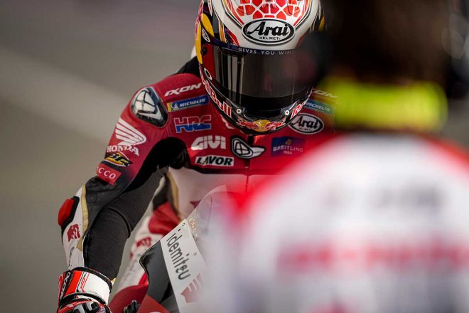 2021年MotoGPカタール公式テスト1日目　中上貴晶（LCRホンダ・イデミツ）