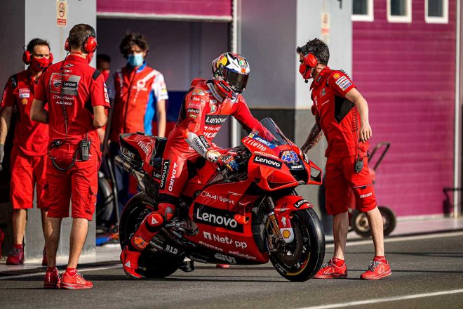 2021年MotoGP公式テスト1日目 ジャック・ミラー(ドゥカティ・レノボ・チーム)