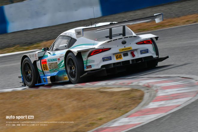 2021スーパーGT岡山公式テスト　SYNTIUM LMcorsa GR Supra GT