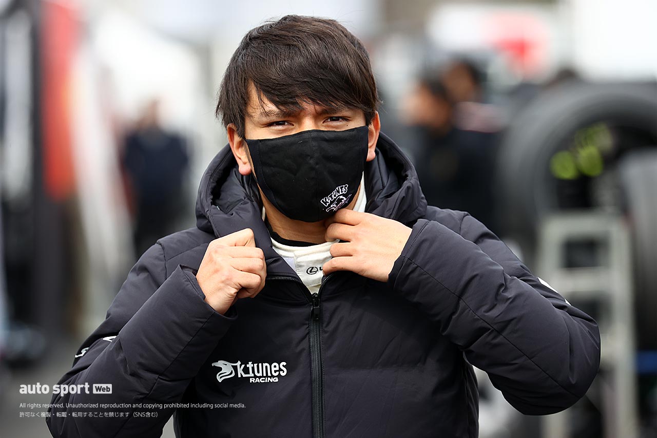 2021スーパーGT岡山公式テスト　K-tunes RC F GT3をドライブした平良響