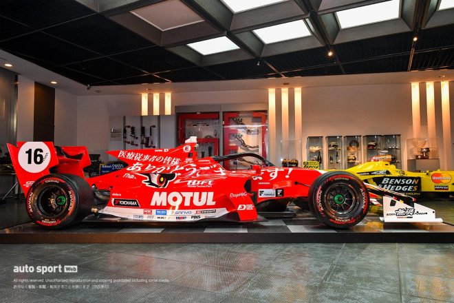 2021年カラーリングをまとったTEAM MUGENの野尻智紀のマシン