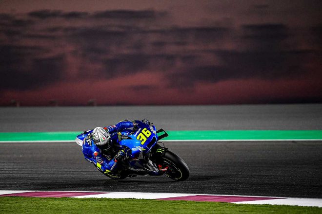 2021年MotoGP公式テスト2日目　ジョアン・ミル（チーム・スズキ・エクスター）