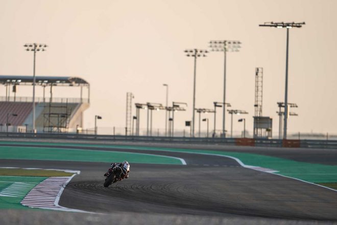 2021年MotoGP公式テスト2日目　中上貴晶（LCRホンダ・イデミツ）