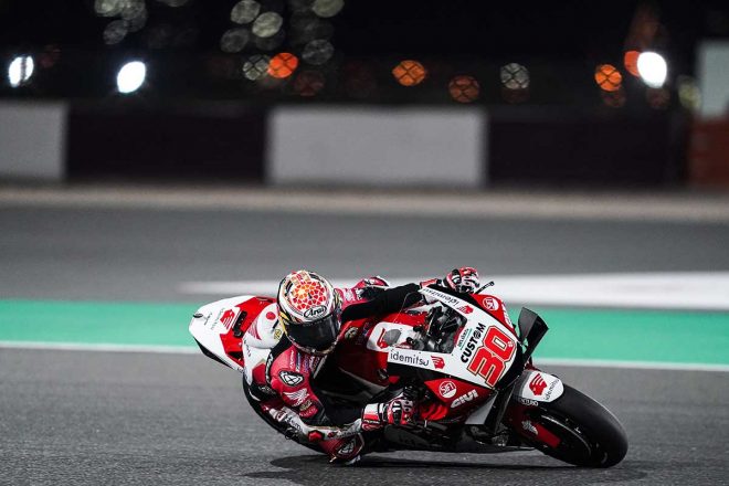 2021年MotoGP公式テスト2日目　中上貴晶（LCRホンダ・イデミツ）