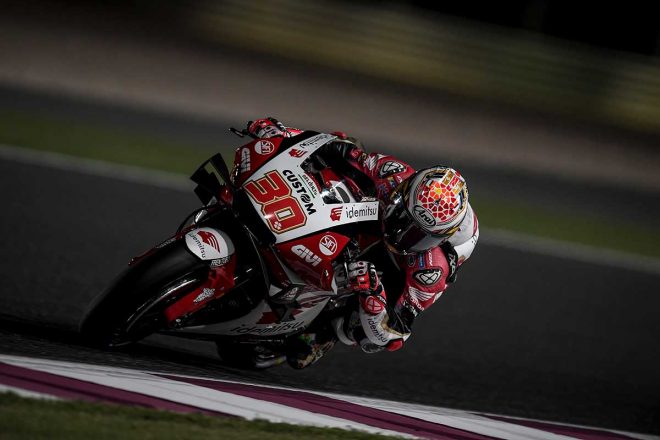 2021年MotoGP公式テスト2日目　中上貴晶（LCRホンダ・イデミツ）