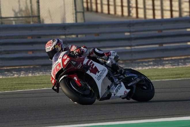 2021年MotoGP公式テスト2日目　中上貴晶（LCRホンダ・イデミツ）