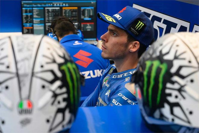 2021年MotoGP公式テスト2日目　ジョアン・ミル（チーム・スズキ・エクスター）