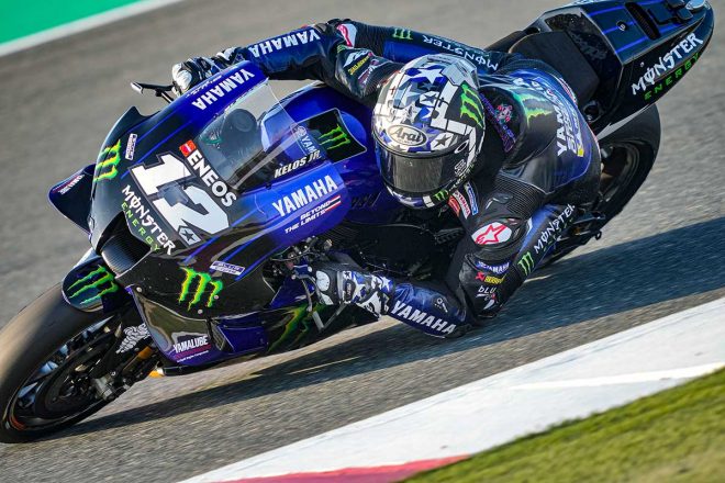 2021年MotoGP公式テスト2日目　マーベリック・ビニャーレス（モンスターエナジー・ヤマハMotoGP）