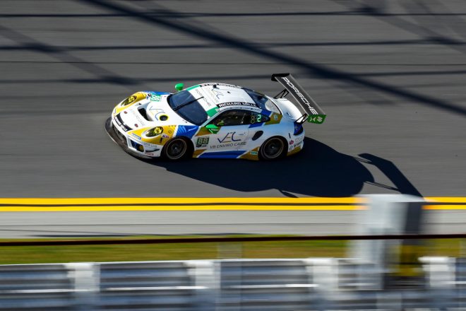 2021デイトナ24時間レースに挑んだチーム・ハードポイント・EBMの88号車ポルシェ911 GT3 R