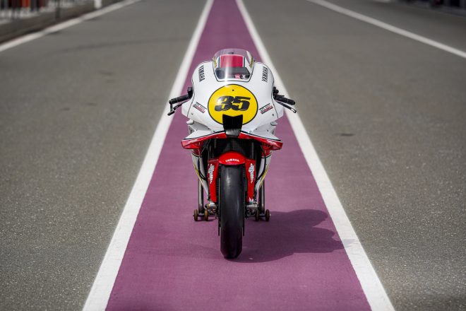 ロードレース世界選手権参戦60周年を迎えたヤマハの特別記念カラーとなるYZR-M1