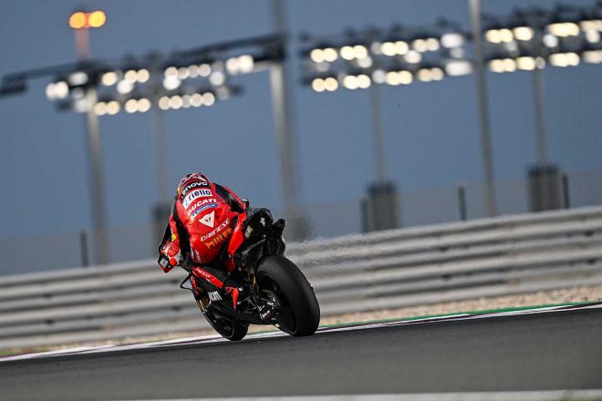 2021年MotoGPカタール公式テスト3日目　ジャック・ミラー（ドゥカティ・レノボ・チーム）がトップタイム