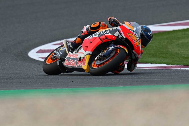 2021年MotoGPカタール公式テスト3日目　ポル・エスパルガロ（レプソル・ホンダ・チーム）