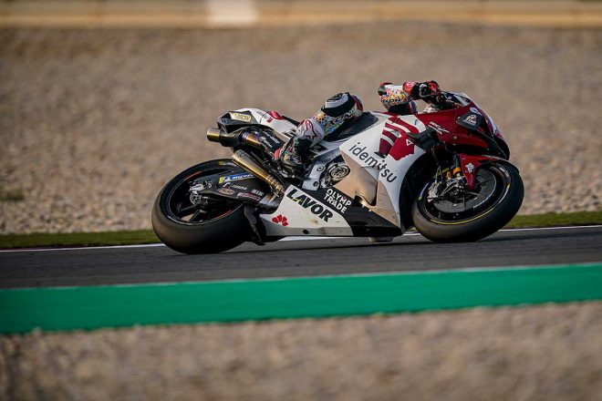 2021年MotoGPカタール公式テスト3日目　中上貴晶（LCRホンダ・イデミツ）