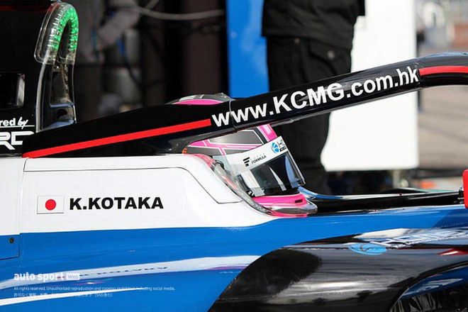 2021年スーパーフォーミュラ鈴鹿公式テスト 小高一斗（KCMG）