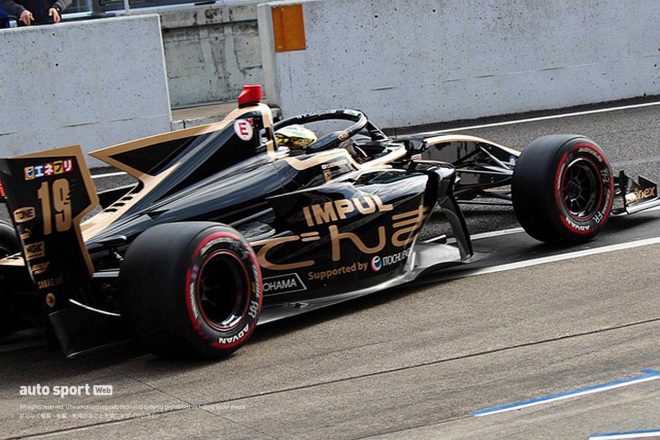 2021年スーパーフォーミュラ鈴鹿公式テスト 関口雄飛（carenex TEAM IMPUL）