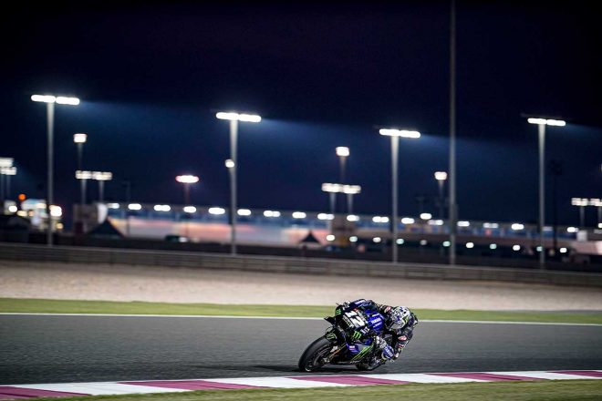 2021年MotoGPカタール公式テスト3日目　マーベリック・ビニャーレス（モンスターエナジー・ヤマハMotoGP）