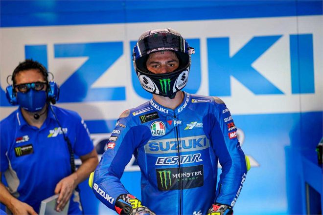 2021年MotoGPカタール公式テスト3日目　ジョアン・ミル（チーム・スズキ・エクスター）
