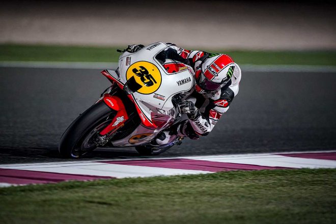2021年MotoGPカタール公式テスト3日目　カル・クラッチロー（ヤマハ・テスト・チーム）