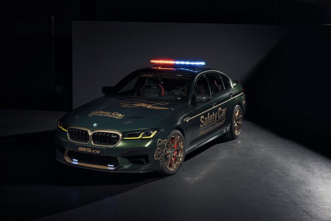2021MotoGP：セーフティカーとして使用されるBMW M5 CS