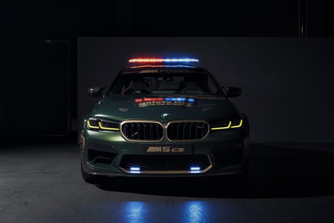 2021MotoGP：セーフティカーとして使用されるBMW M5 CS