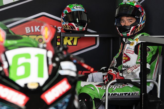 2020年のスーパースポーツ世界選手権300（WSS300）に参戦した岡谷雄太（MTM Kawasaki MOTOPORT）