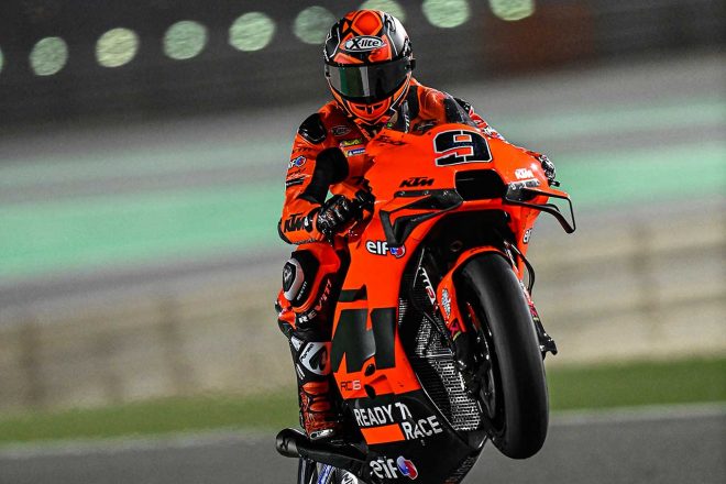 2021年MotoGPカタール公式テスト4日目　ダニロ・ペトルッチ（テック3KTMファクトリー・レーシング）