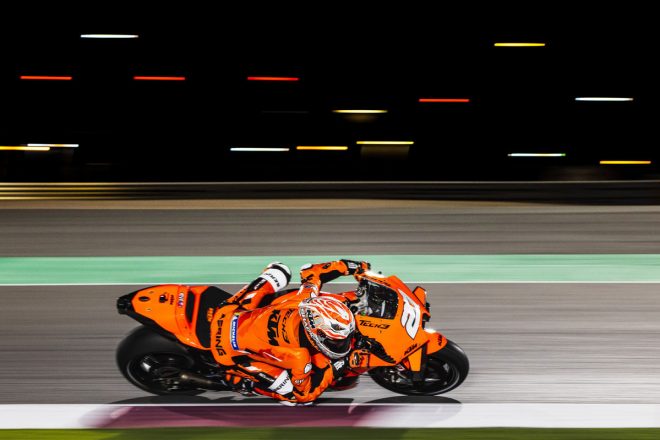 2021年MotoGPカタール公式テスト4日目　イケル・レクオーナ（テック3KTMファクトリー・レーシング）