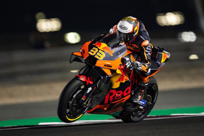 2021年MotoGPカタール公式テスト4日目　ブラッド・ビンダー（レッドブルKTMファクトリー・レーシング）
