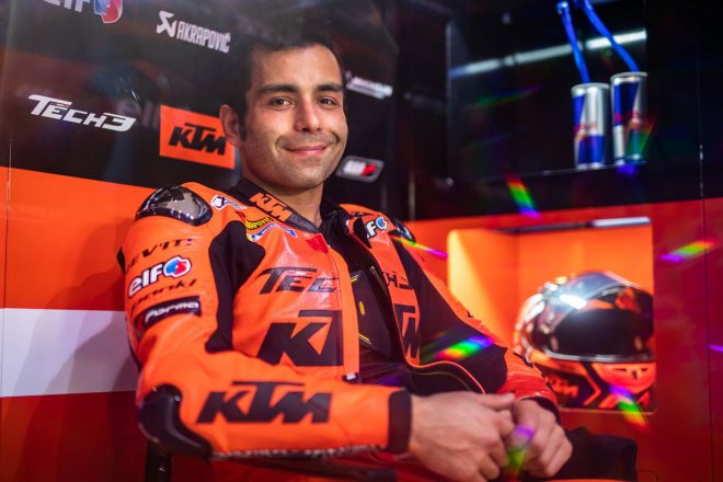 2021年MotoGPカタール公式テスト4日目　ダニロ・ペトルッチ（テック3KTMファクトリー・レーシング）