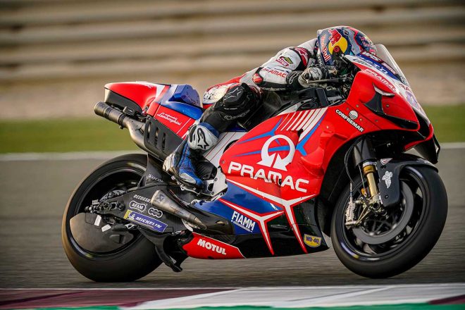 2021年MotoGPカタール公式テスト4日目　ホルヘ・マルティン（プラマック・レーシング）