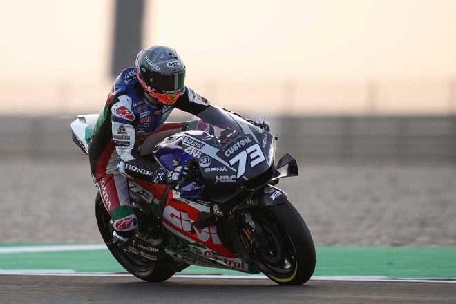 2021年MotoGPカタール公式テスト4日目　アレックス・マルケス（LCRホンダ・カストロール）