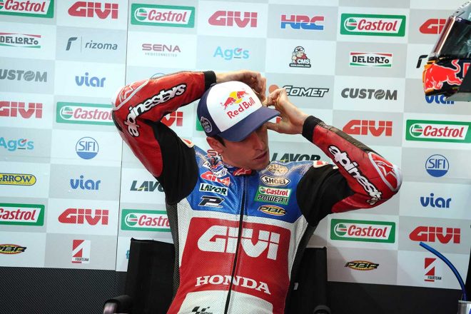 2021年MotoGPカタール公式テスト4日目　アレックス・マルケス（LCRホンダ・カストロール）