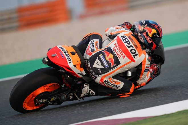 2021年MotoGPカタール公式テスト4日目　ステファン・ブラドル（ホンダ・テスト・チーム）