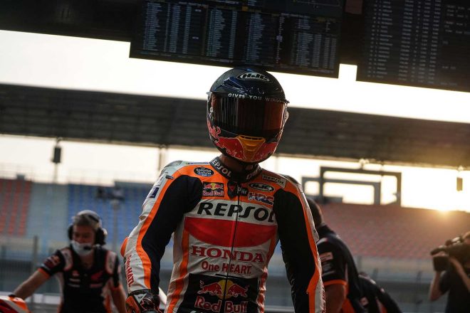 2021年MotoGPカタール公式テスト4日目　ポル・エスパルガロ（レプソル・ホンダ・チーム）