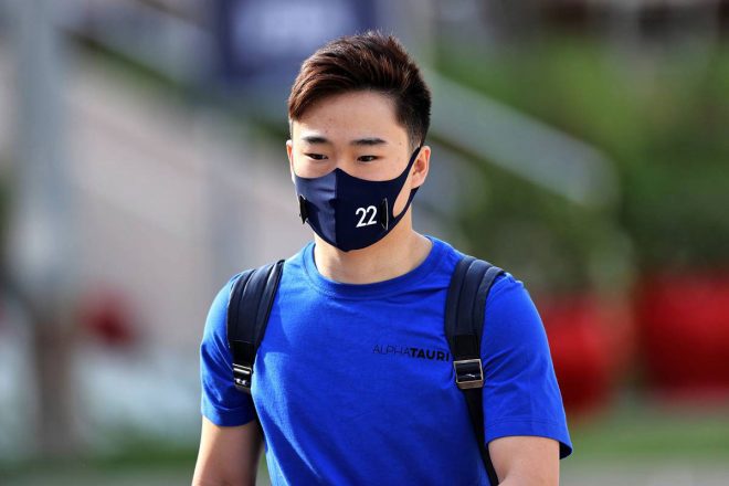 2021年F1プレシーズンテスト1日目　角田裕毅（アルファタウリ・ホンダ）