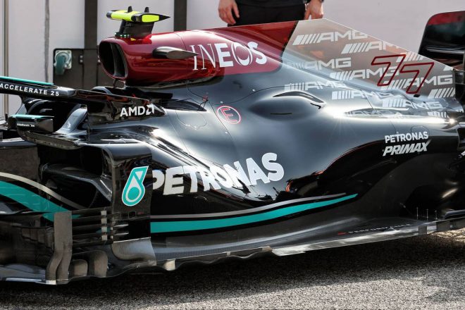2021年F1プレシーズンテスト1日目　メルセデスW12　各部詳細（5）