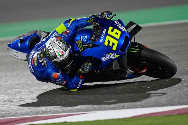 2021年MotoGPカタール公式テスト ジョアン・ミル(チーム・スズキ・エクスター)