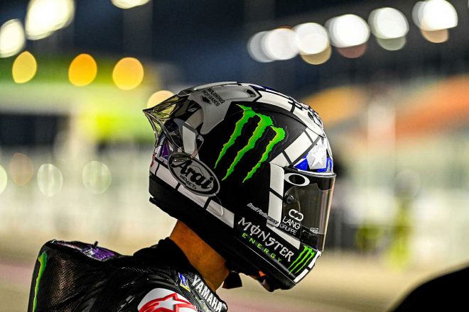 2021年MotoGPカタール公式テスト　マーベリック・ビニャーレス（モンスターエナジー・ヤマハMotoGP）
